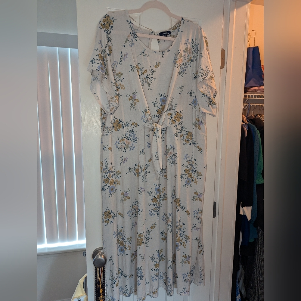 Floral Print Women's Dress